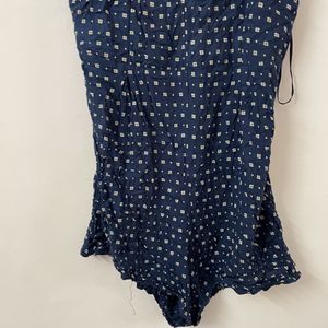 OPEN BACK PLAYSUIT