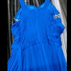 Blue Gown Partywear