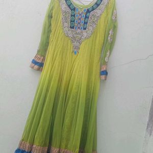 Long Anarkali Gown