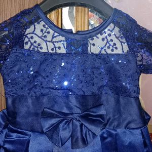 Navy Blue Frock