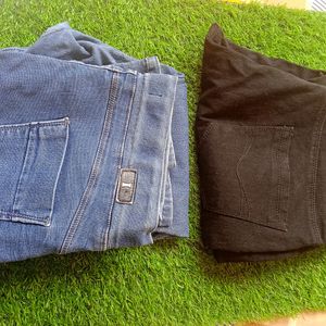 Combo Denim Pant