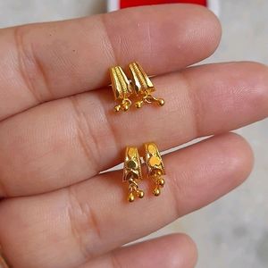 Beautiful New Small Earrings 2 Pairs