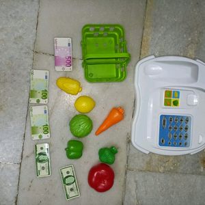 Supermarket Play Suitcase Toy (Multicolor)