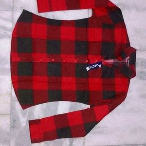 Red And Black Checked Shirt