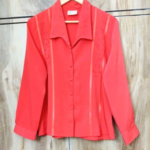 Red Colour Shirt Size-40