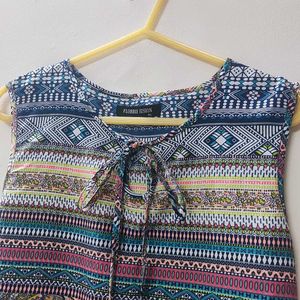 Multicolored Short Kurti