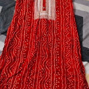 Pretty Red Kurti