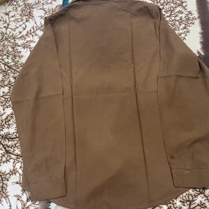 coffee brown color shirt