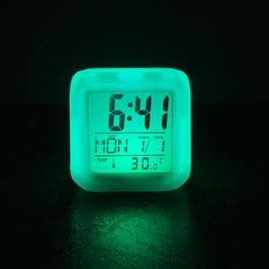 Digital Alarm Clock Colour Changing 🌈