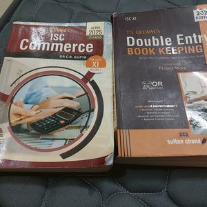 COMBO OF CLASS 11 ISC COMMERCE BOOK