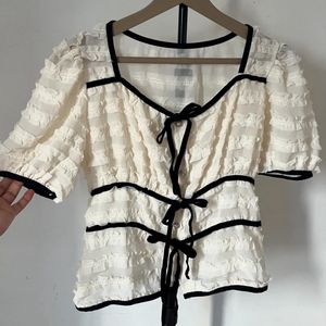 *Sale* Pinterest Korean Bow Top