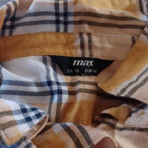 Yellow Stripes Shirt From Max