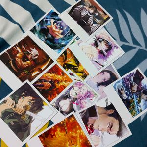 Demon Slayer Anime Polaroid Photo Cards