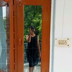 Black Basic Dress From  H&M