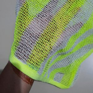 Neon Mesh Top