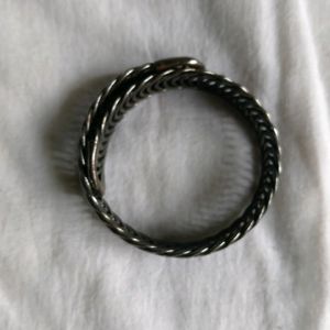 Black Metal Bangle