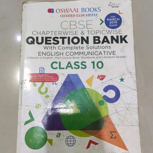Oswaal English Question Bank For CBSE Class 10