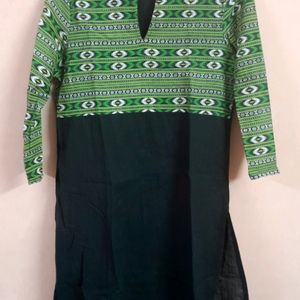 Ikat Design Kurta