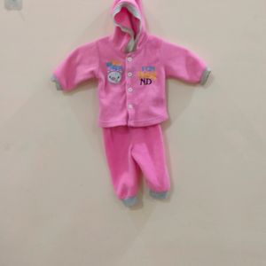 Pink Colour Baby Sweater For Kid's