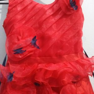 Red Color Frock