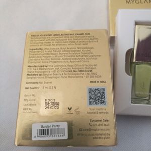 Myglamm Nail Enamel Pack 2