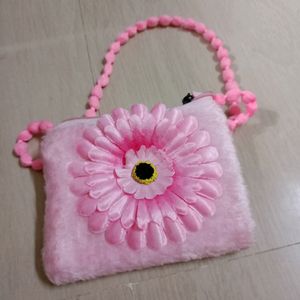 Pink Fur Slingbag