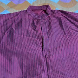 Used Men XXL Silk kurta in excellent condition