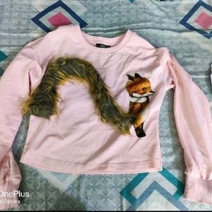 Peach Colour Squirrel Shein Top 🐿