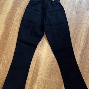 Girl Black Flare Jeans