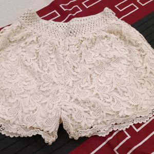 Lace Designer Short..26 28 30 32 34