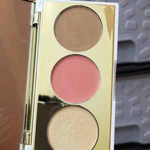 Myglamm Chisel It 3 In 1 Highlighter+Blush Palette