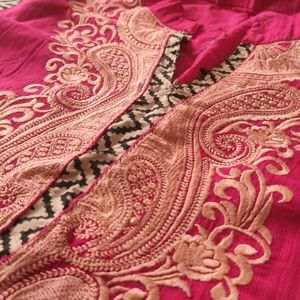 Pink Cotton Kurta