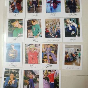 BTS Army HD Photo Cards With Signature Pack Of 15.