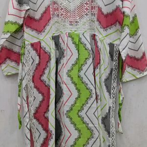 Fresh Pattern Colour Kurta (New)