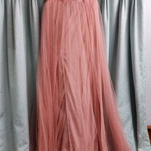 Shimmery Pink Prom Dress