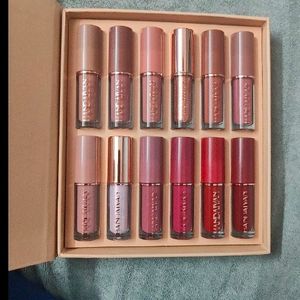 URBANMAC Liquide matte Lipstick 12Pcs Set waterpro