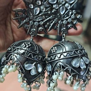 Oxidized Jhumki