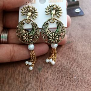 New Golen Earrings