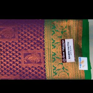 A New Brand Copper Silk Saree