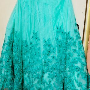 Sea Green Lehenga