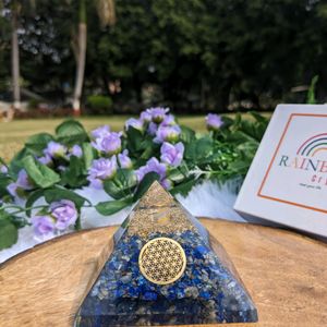 Lapis Lazuli Orgonite Pyramid