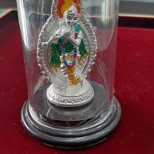 Krishna Idol With Flute 99.9 Silver Gift