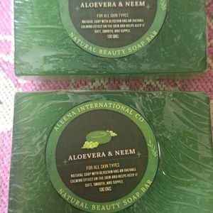 Handmade soap- Neem & Aloevera .. 2 qt