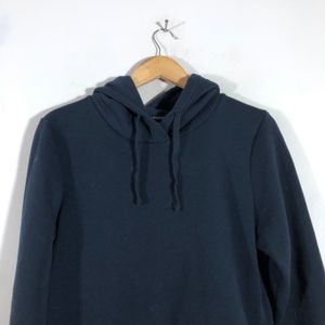 Navy Blue Casual Hoodie (Women’s)