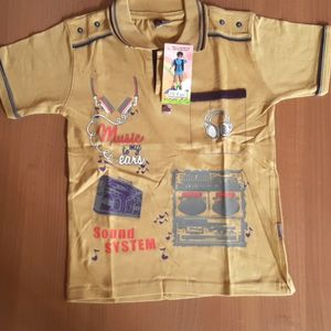 Set Of 2 Kids Tshiry (70) Cm