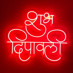 Diwali neon Light