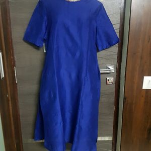 Tanasya Brand Silk Kurti With 2 Side Pockets