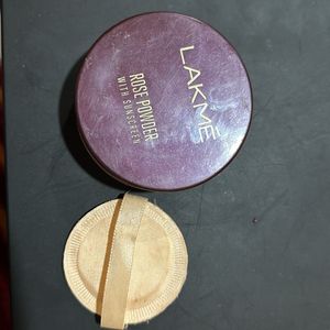 Lakme Rose Powder With Sunscreen