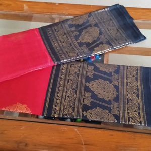 Mysore Silk Saree_foil Print