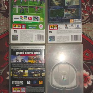 Sony Playstation Portable Game Cd Pack Of 4